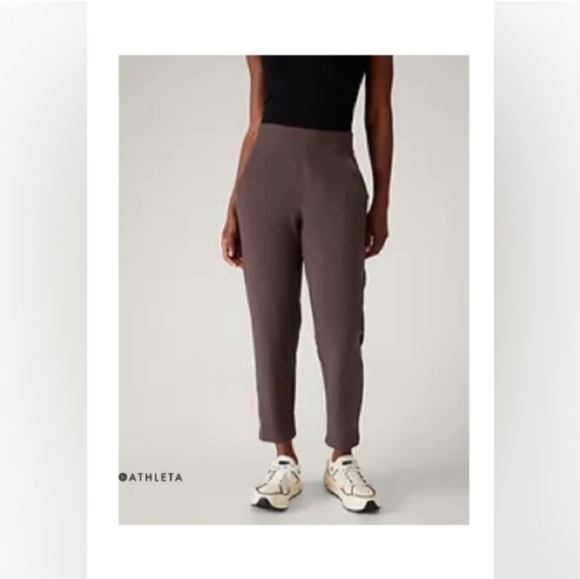 Athleta Brooklyn ankle pant, size 0 ,brownish gray - Picture 1 of 8